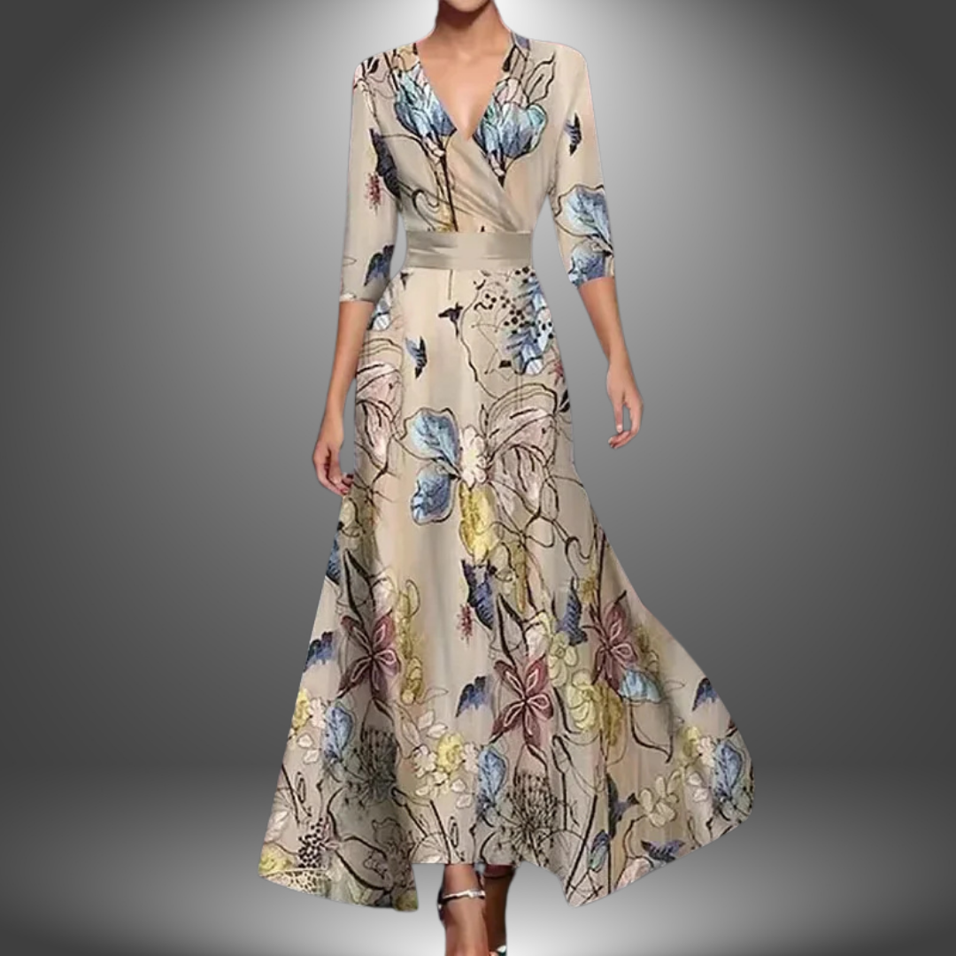 Ada | Robe maxi florale stylée