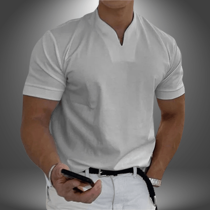 T-shirt col en V Dominic