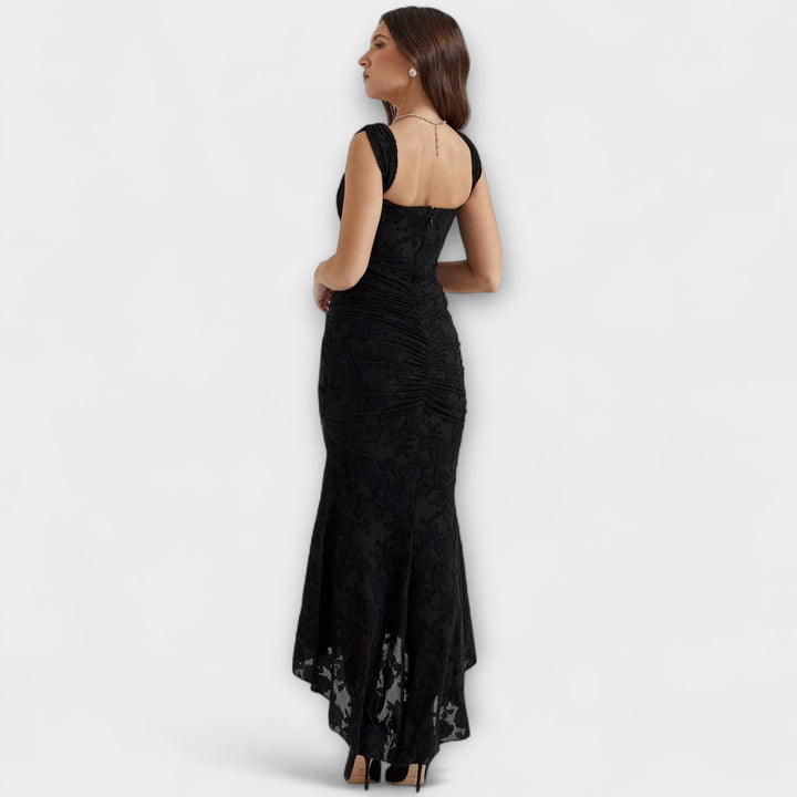 Renske - Robe longue avec corset élégant et raffiné