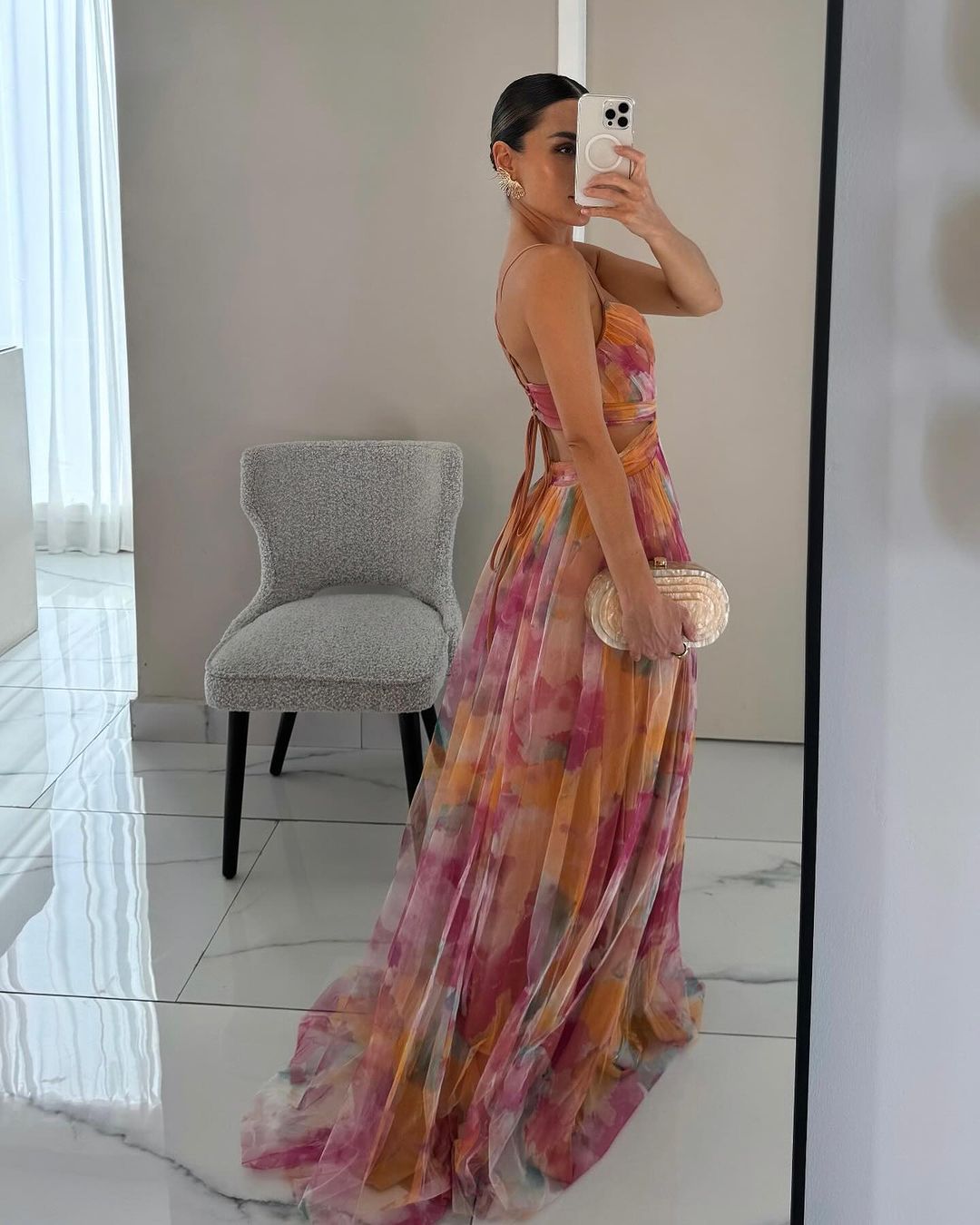 Dorte | Robe maxi florale