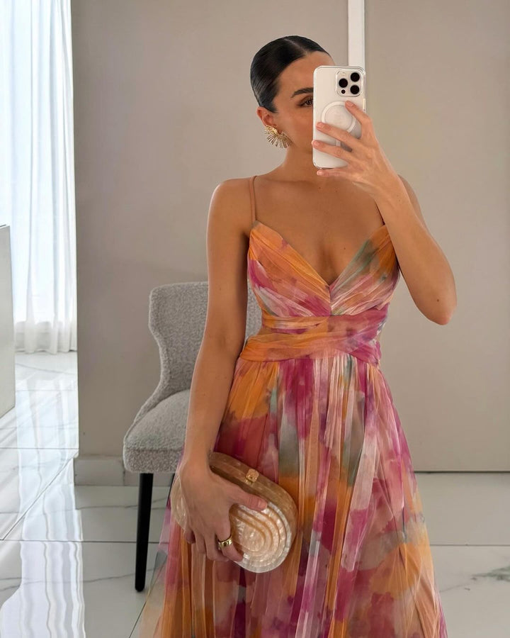 Dorte | Robe maxi florale