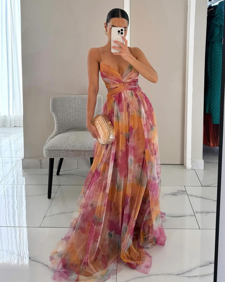 Dorte | Robe maxi florale