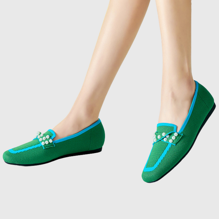 Melora | Mocassins confort perle