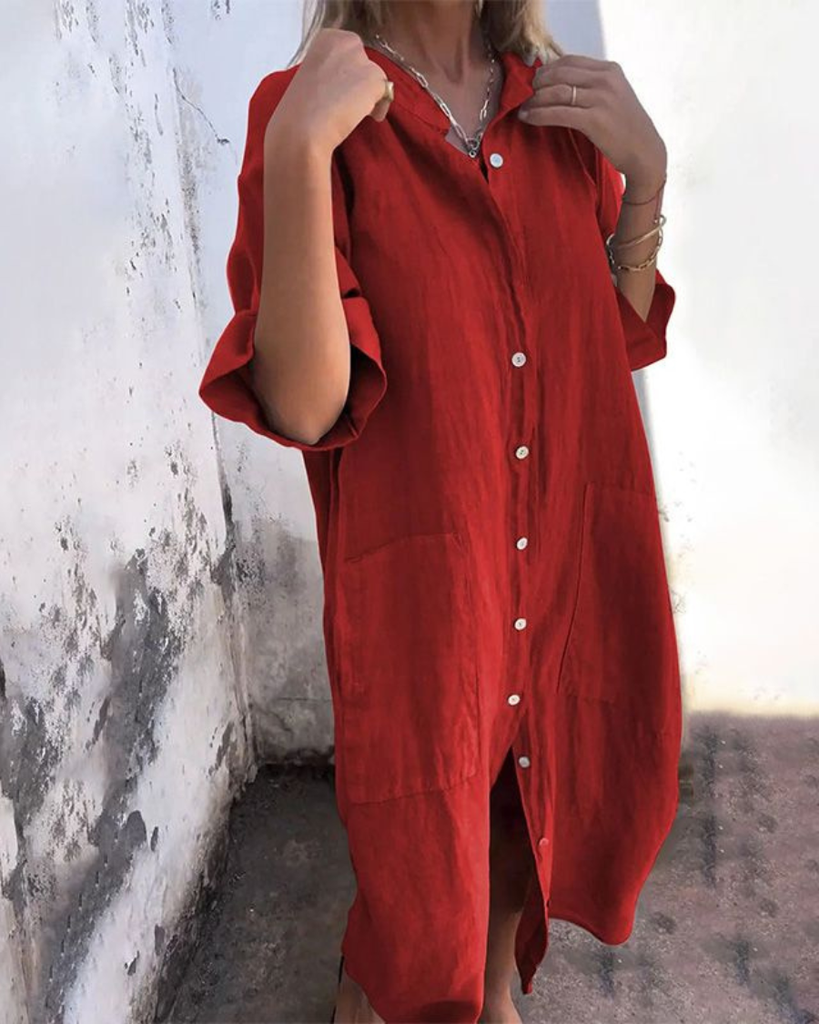 Calixa | Robe chemise gracieuse