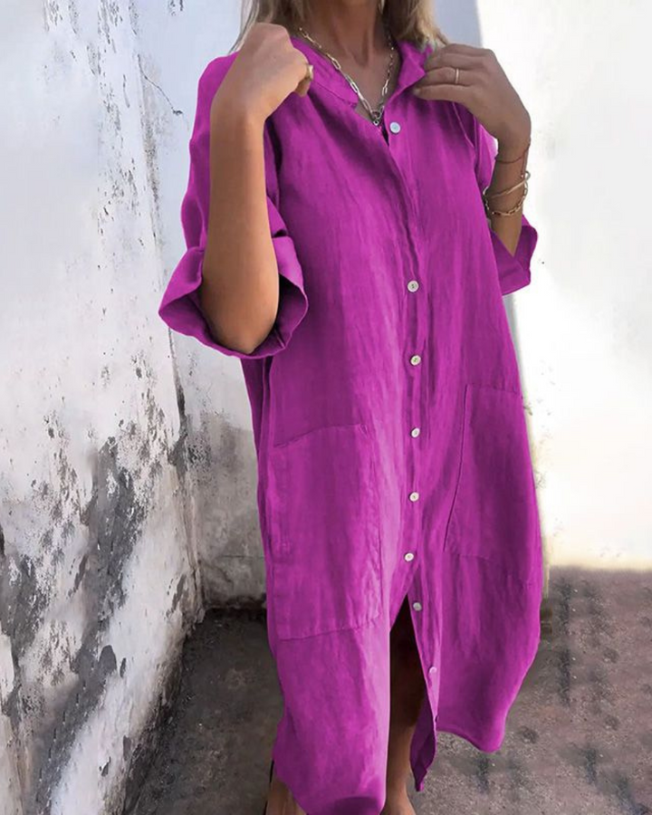 Calixa | Robe chemise gracieuse
