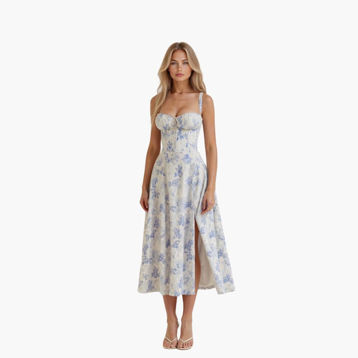 Stella | Robe midi légère et fluide pour femmes