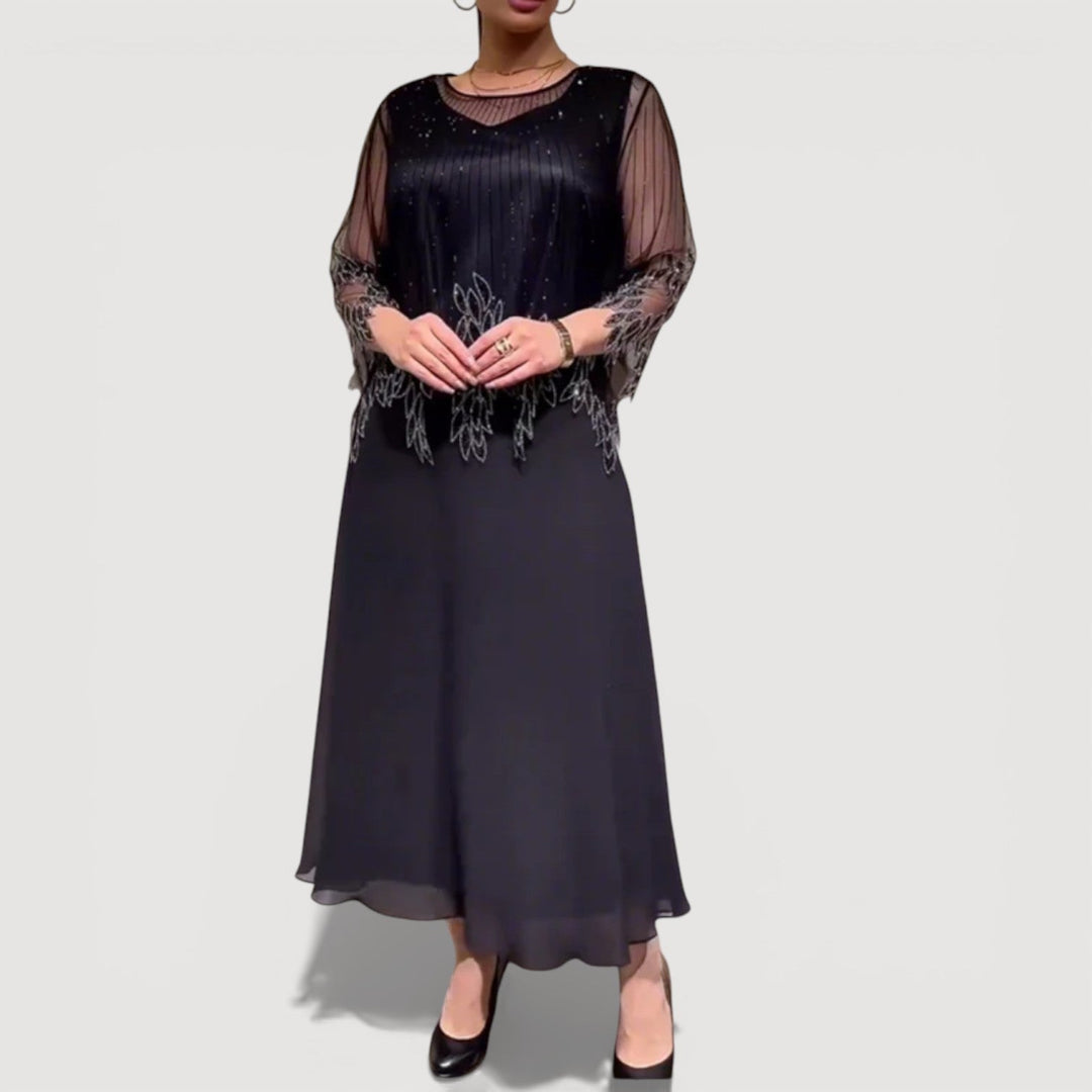 DORIS – Robe midi élégante
