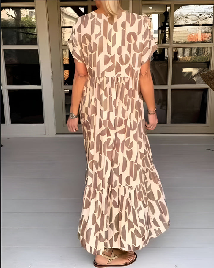 Colette | Robe ample avec col en V