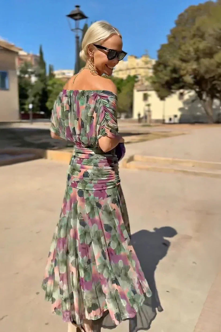 Hendrika | Robe de soirée couleur corail