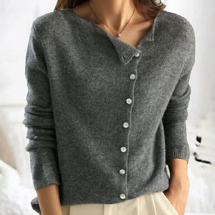 Diane | Gilet en maille sophistiqué à la silhouette moderne et au tissu doux