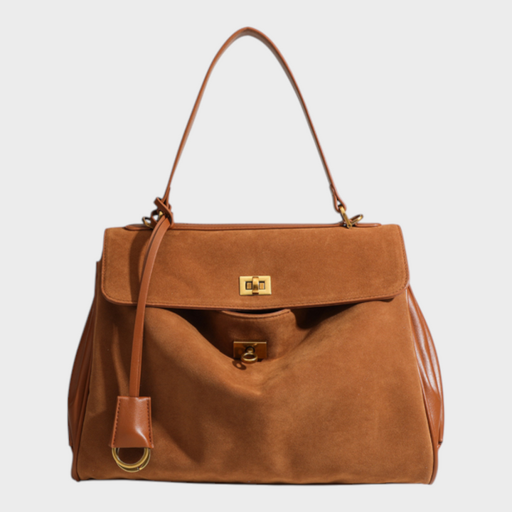 Amandine | Sac à bandoulière à structure souple avec rabat magnétique et bandoulière réglable