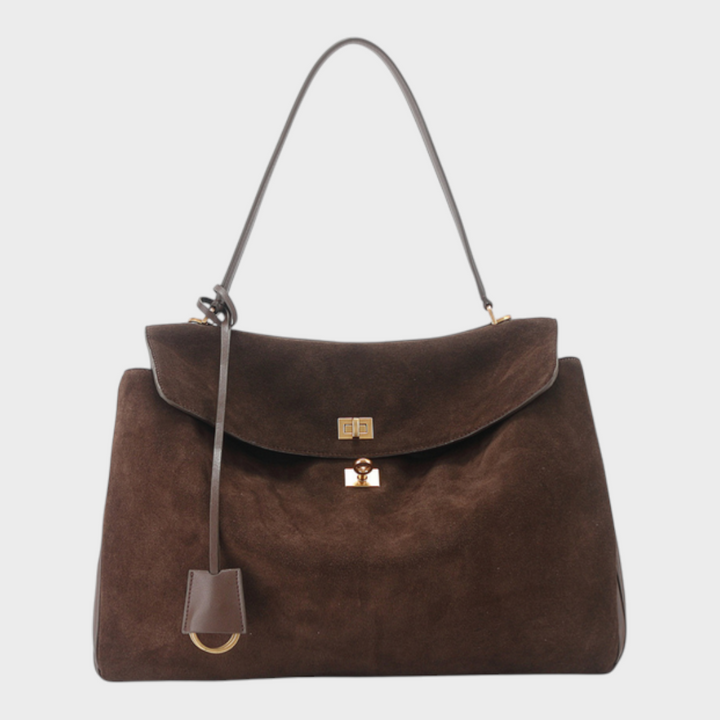 Amandine | Sac à bandoulière à structure souple avec rabat magnétique et bandoulière réglable