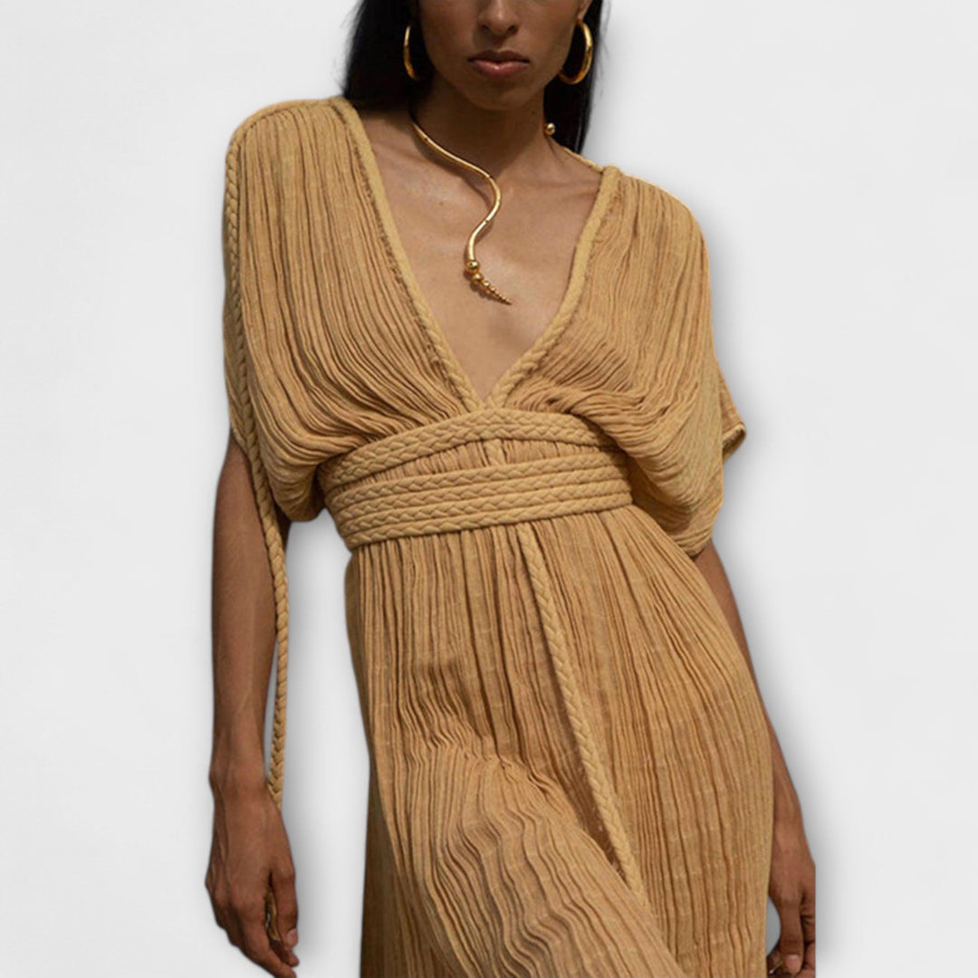 Robe kimono maxi style grec