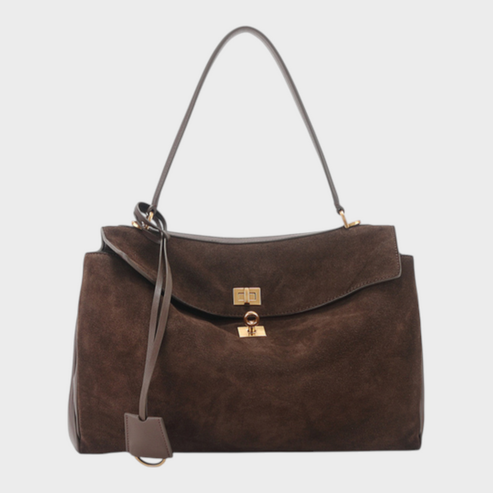 Amandine | Sac à bandoulière à structure souple avec rabat magnétique et bandoulière réglable