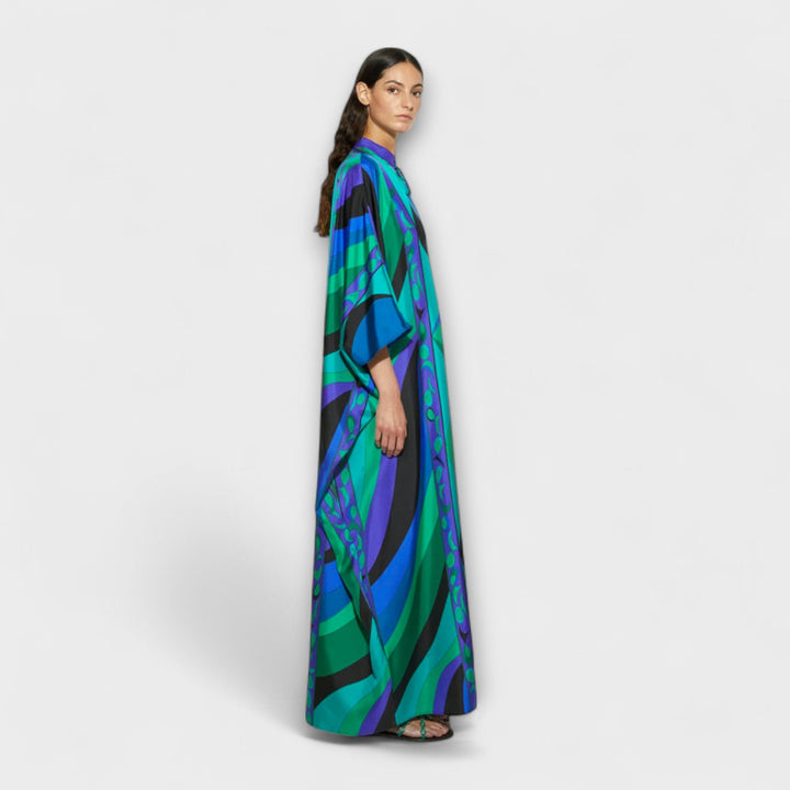 Harper - Kaftan psychédélique vibrant