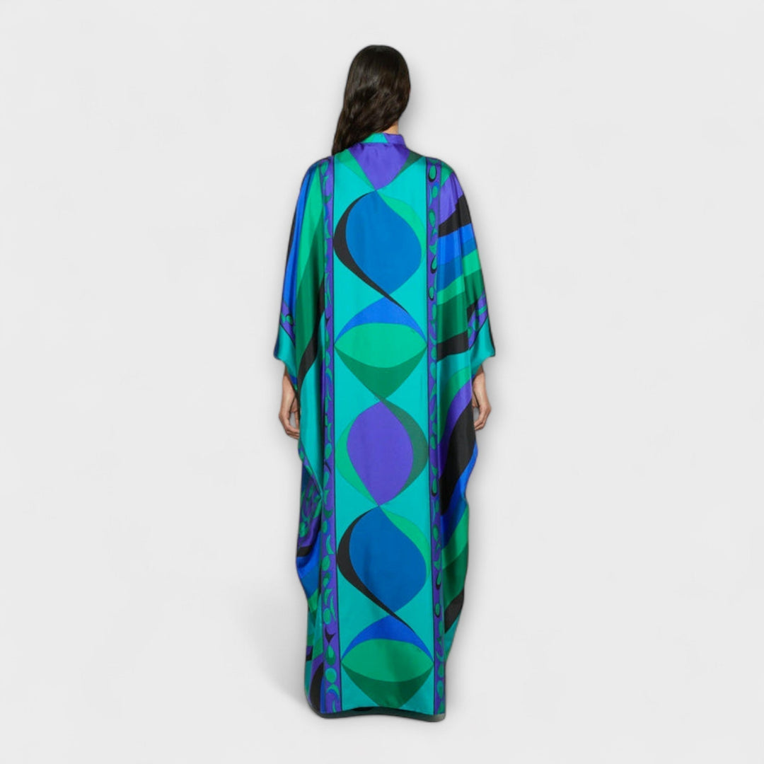 Harper - Kaftan psychédélique vibrant