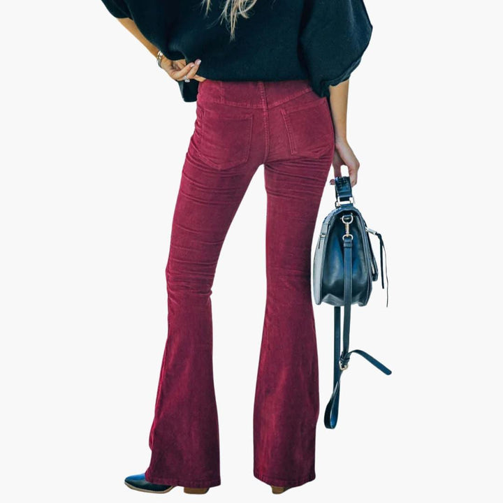 Verena | Leggings évasés taille haute flatteurs à coupe bootcut