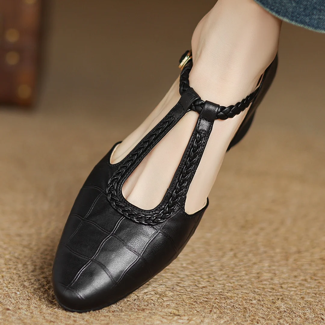 Lida | Mary Janes Kepa en cuir