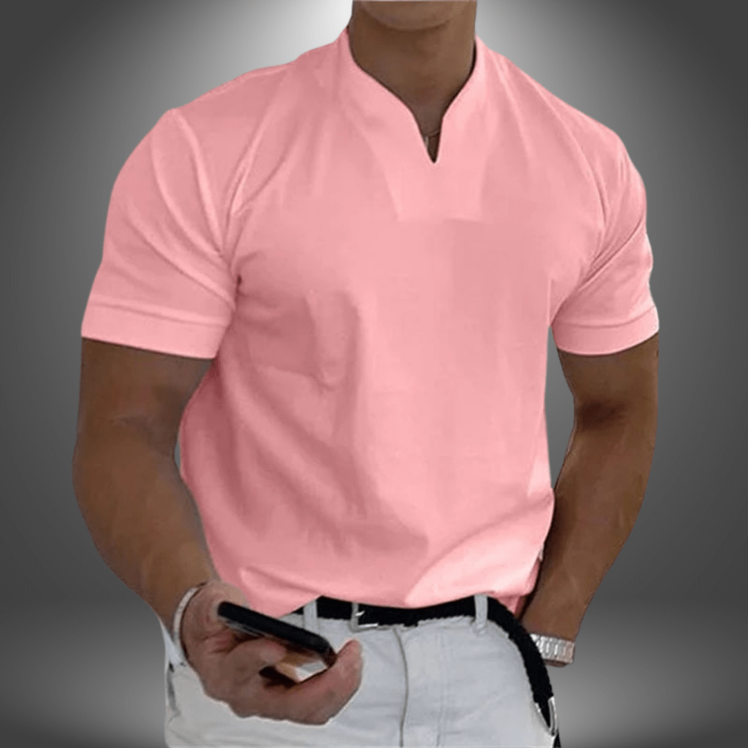 T-shirt col en V Dominic