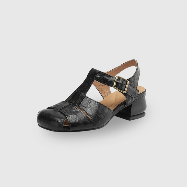 Chaussures à talon épais Coralia