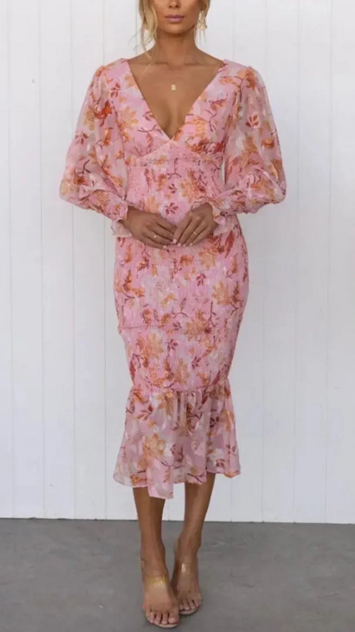 Hazel – Robe maxi chic