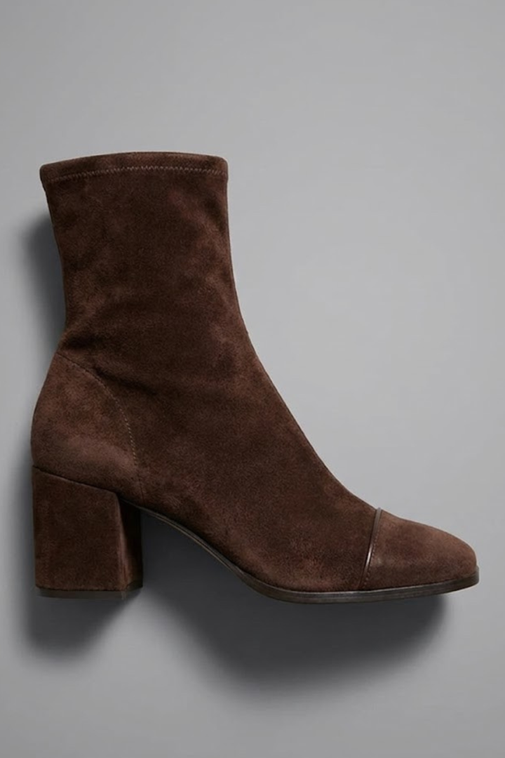 Victoria | Bottines à Talons et Bout Carré