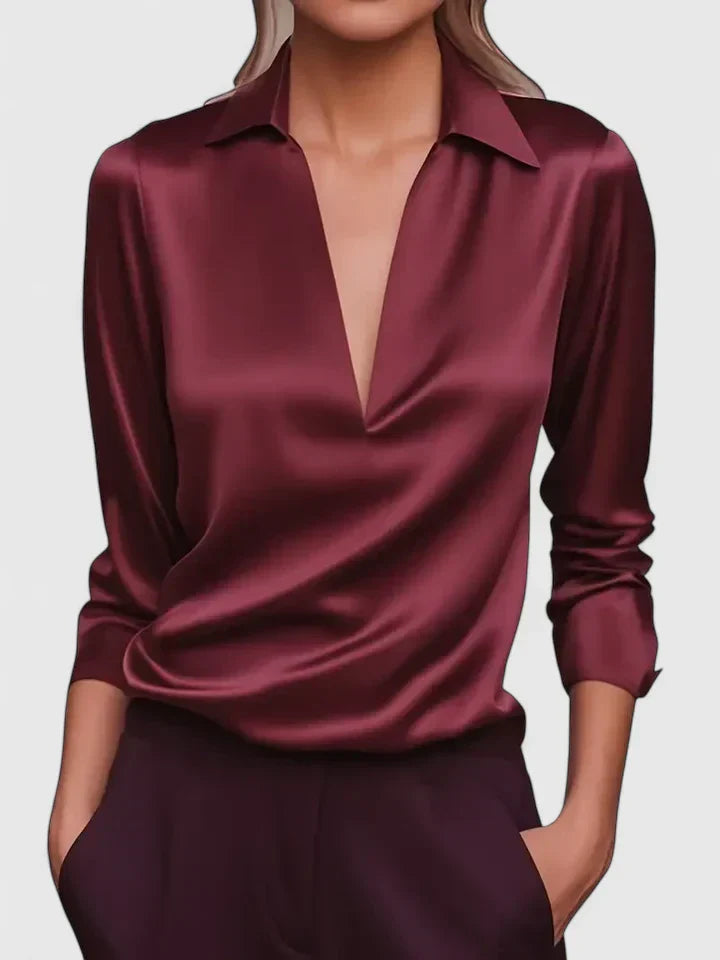 Calvina | Blouse sophistiquée