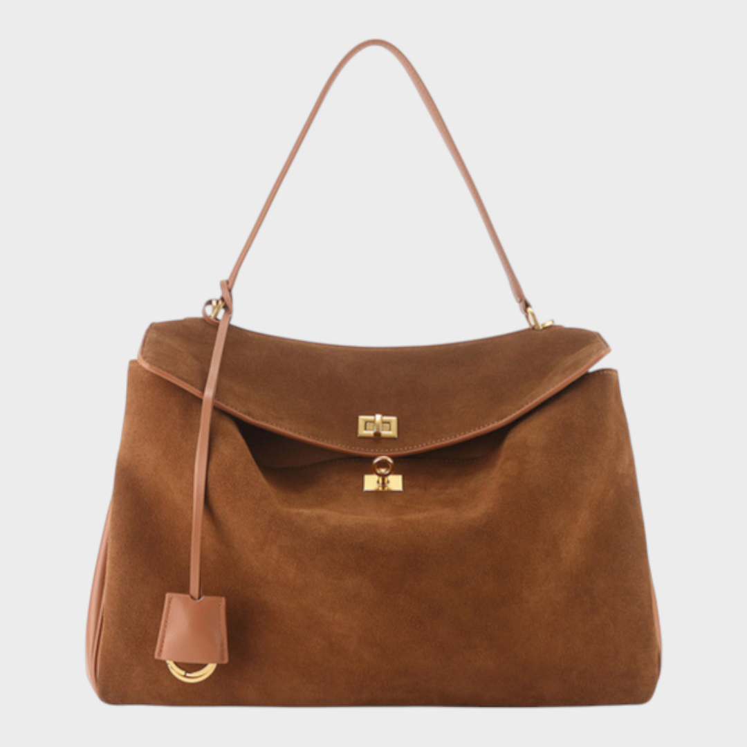Amandine | Sac à bandoulière à structure souple avec rabat magnétique et bandoulière réglable
