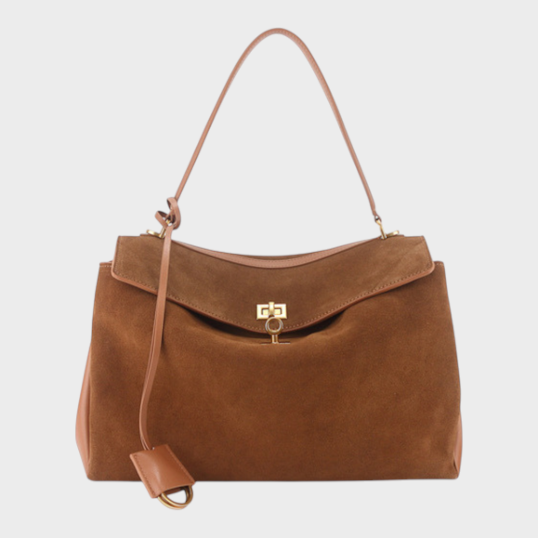 Amandine | Sac à bandoulière à structure souple avec rabat magnétique et bandoulière réglable
