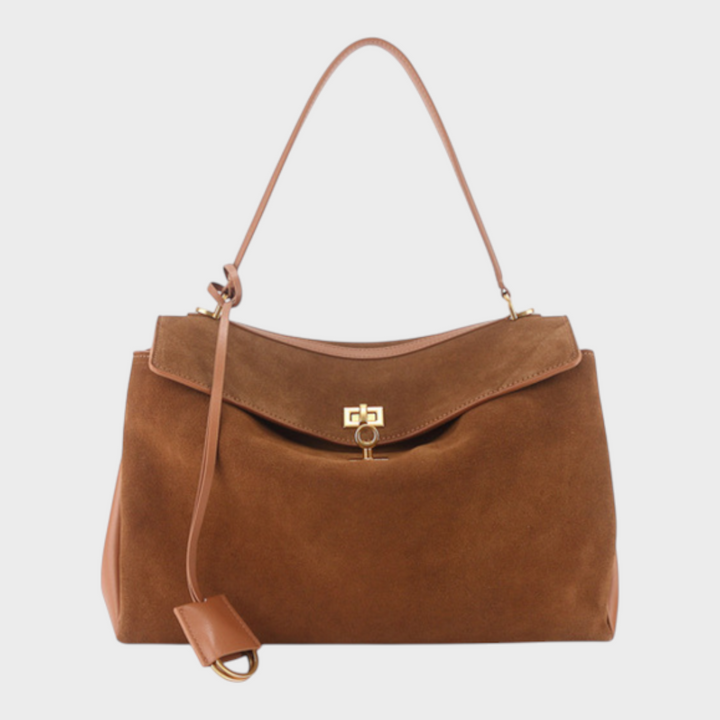 Amandine | Sac à bandoulière à structure souple avec rabat magnétique et bandoulière réglable