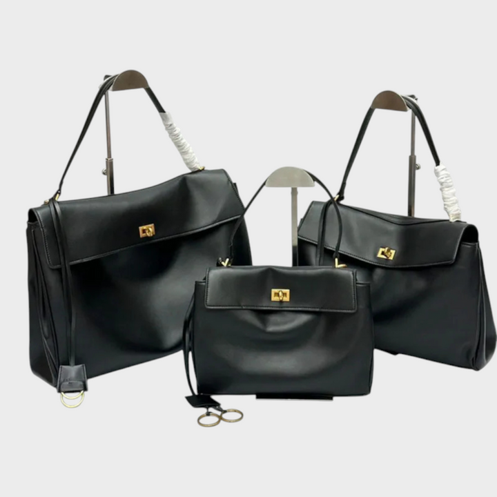 Amandine | Sac à bandoulière à structure souple avec rabat magnétique et bandoulière réglable