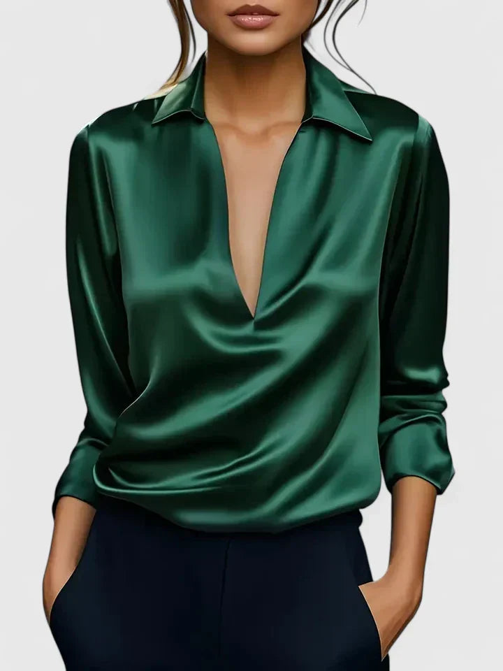 Calvina | Blouse sophistiquée