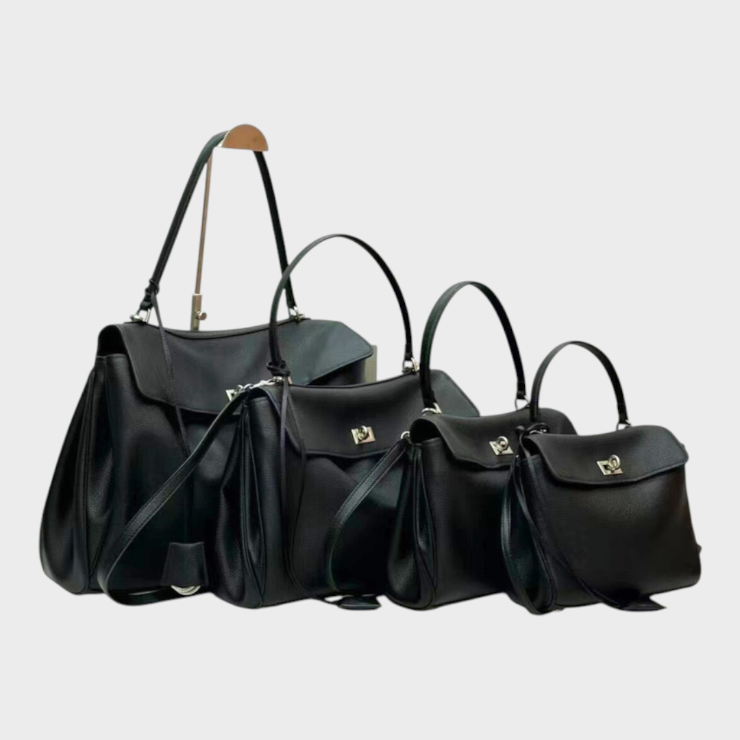 Amandine | Sac à bandoulière à structure souple avec rabat magnétique et bandoulière réglable