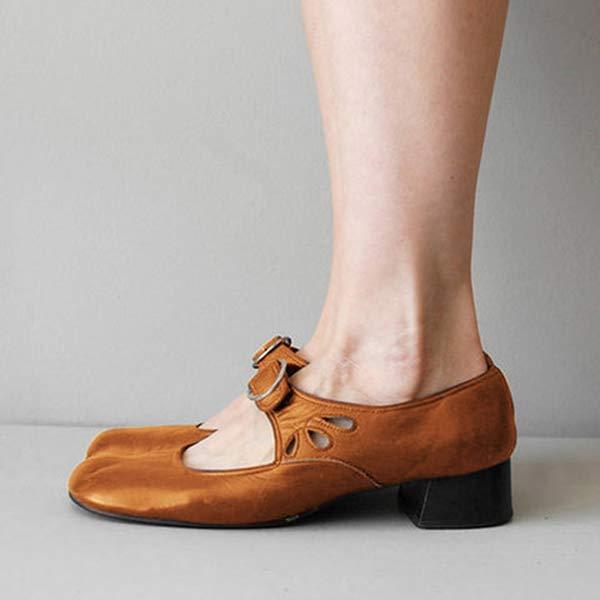 Federica | Sandales en cuir avec boucle