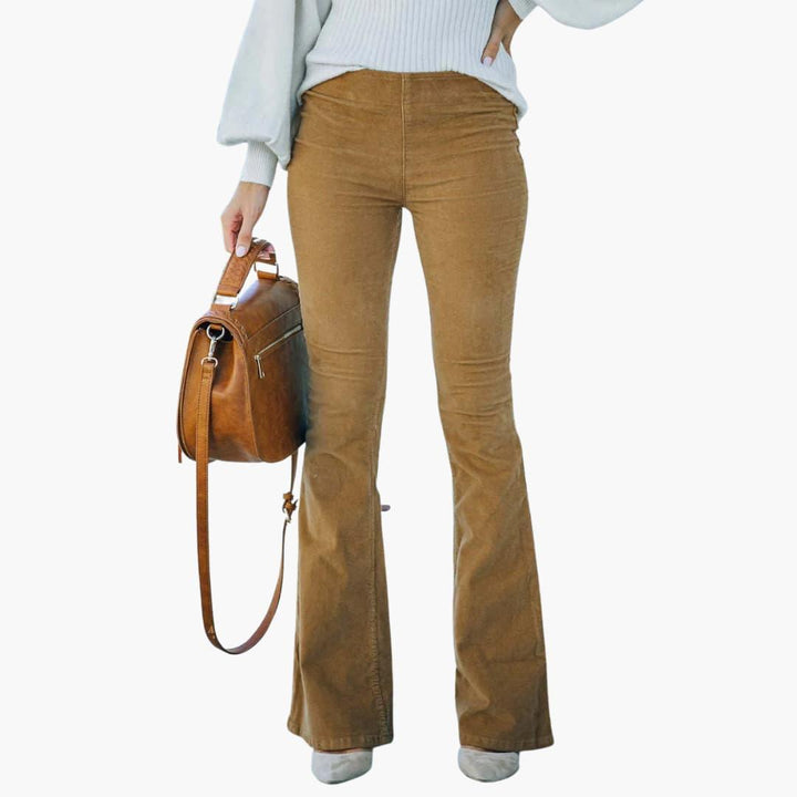 Verena | Leggings évasés taille haute flatteurs à coupe bootcut