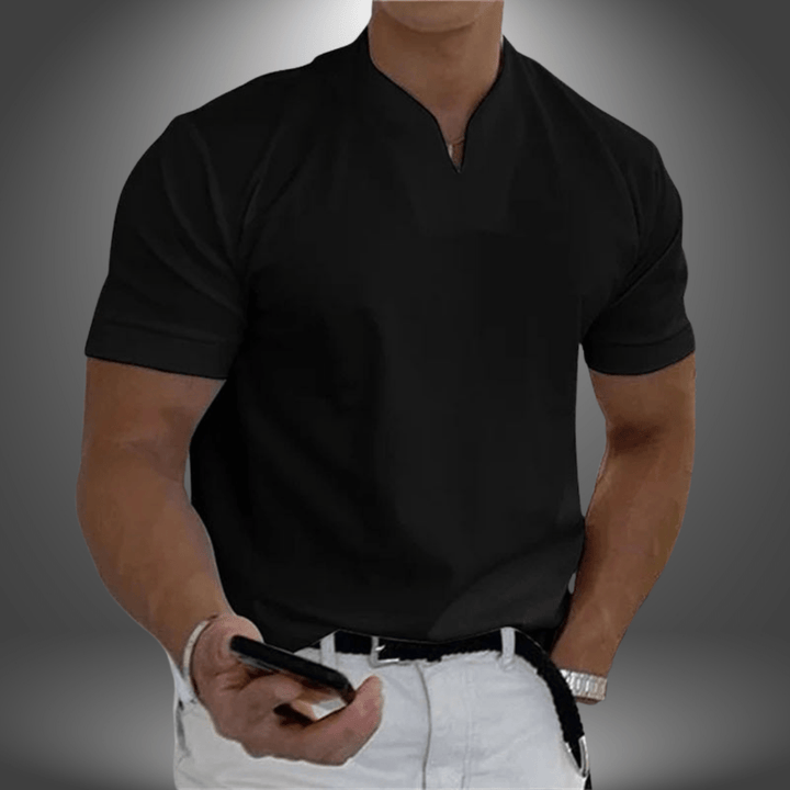 T-shirt col en V Dominic