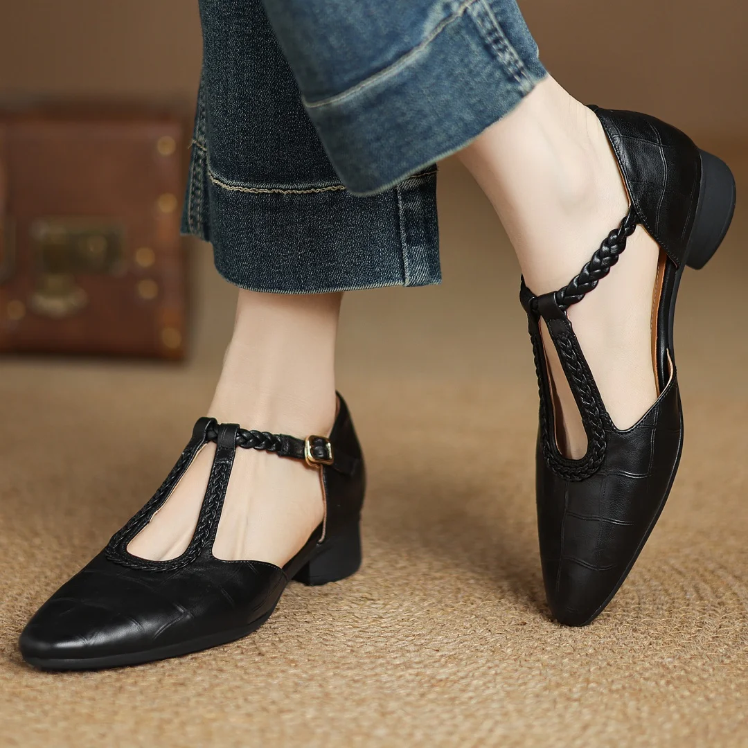 Lida | Mary Janes Kepa en cuir