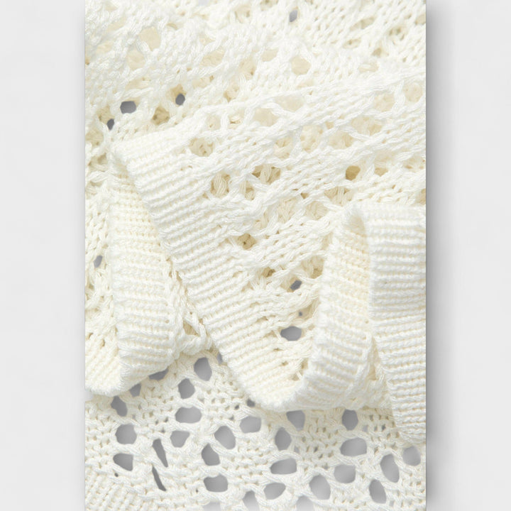 Anne - Robe blanche Luna Beach