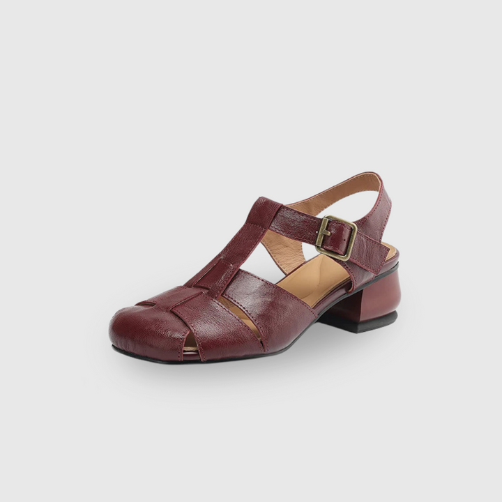 Chaussures à talon épais Coralia