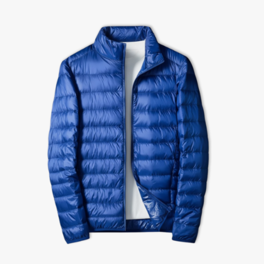 Mathis | Chaqueta de plumón comprimible con exterior impermeable y plumón de pato blanco