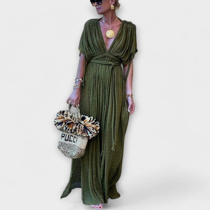Robe kimono maxi style grec