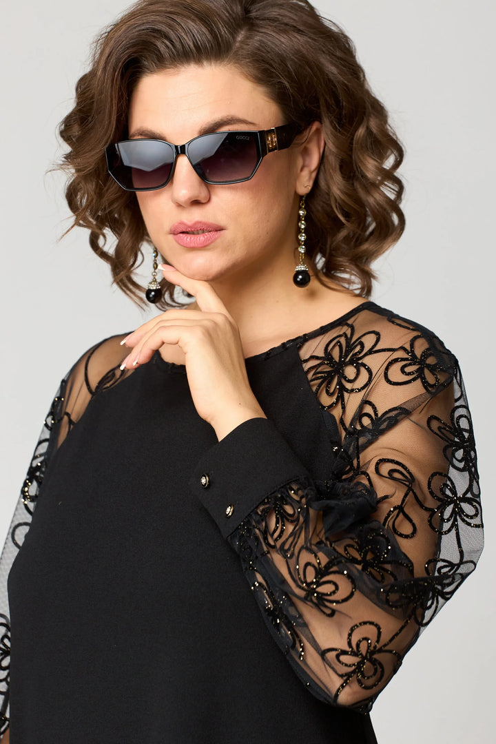 Edyth™ Robe élégante en dentelle
