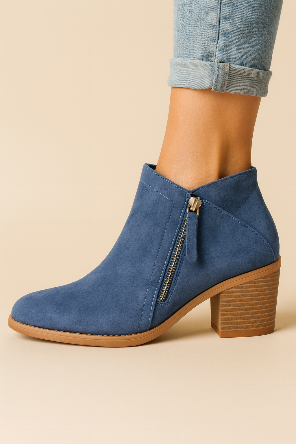 Patricia | Supportive Orthopedic Ankle Boots with Side Zipper