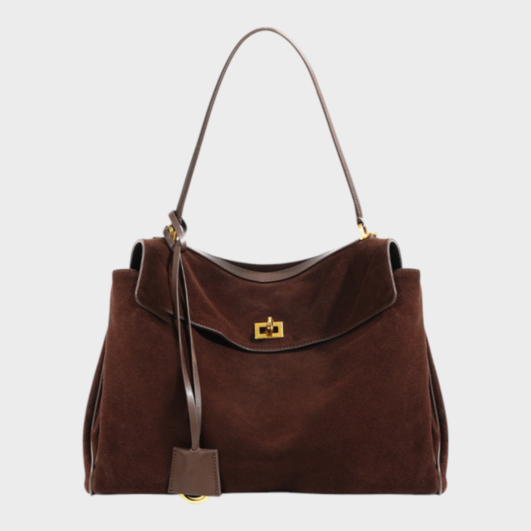 Amandine | Sac à bandoulière à structure souple avec rabat magnétique et bandoulière réglable