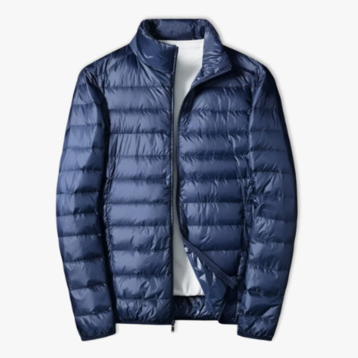 Mathis | Chaqueta de plumón comprimible con exterior impermeable y plumón de pato blanco