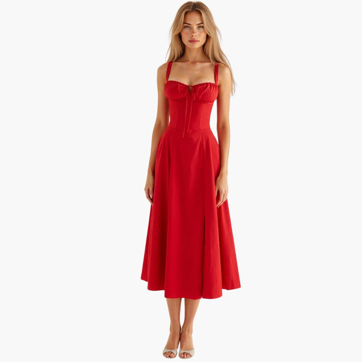 Stella | Robe midi légère et fluide pour femmes