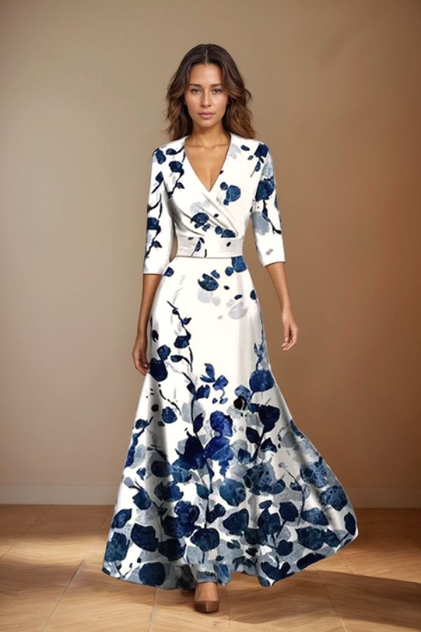 Isabella | Robe florale à l'élégance intemporelle