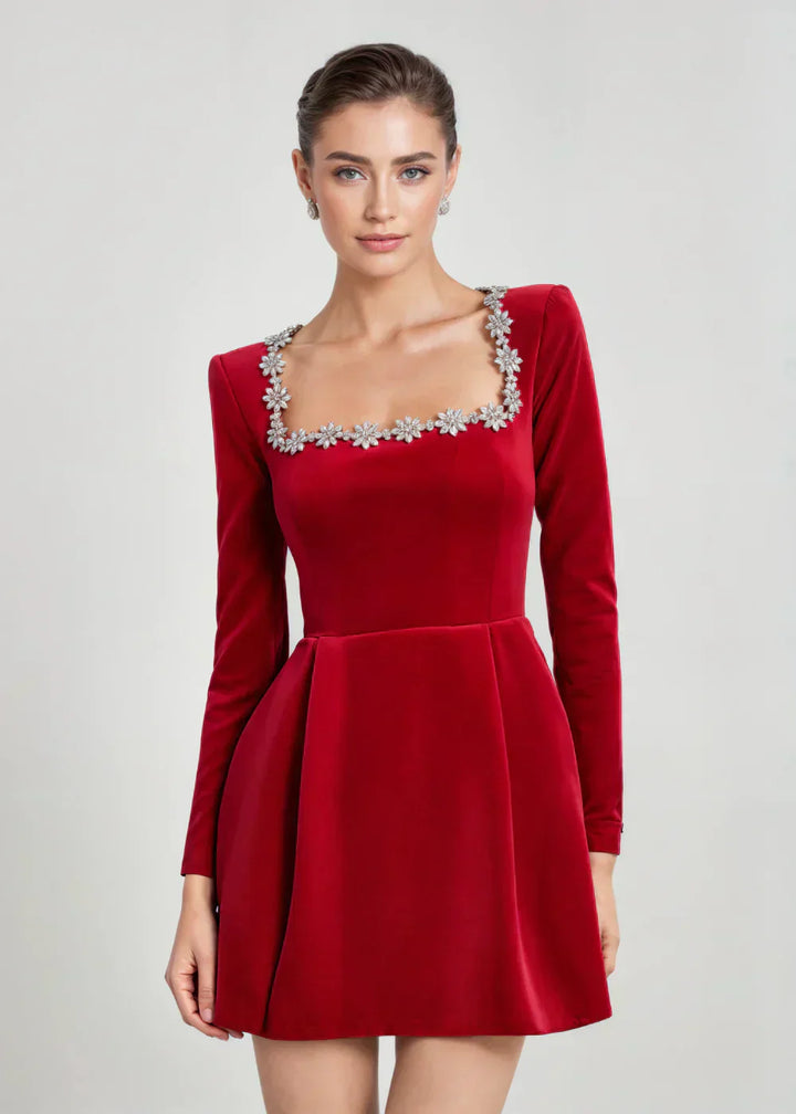 Willow™ | Mini robe en velours