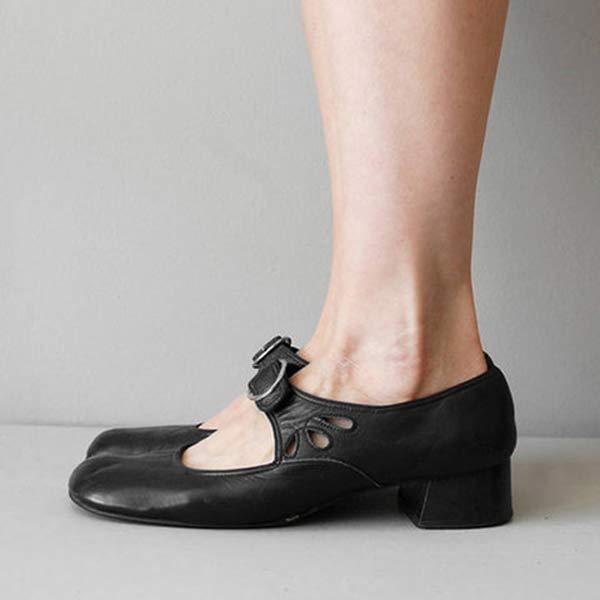 Federica | Sandales en cuir avec boucle