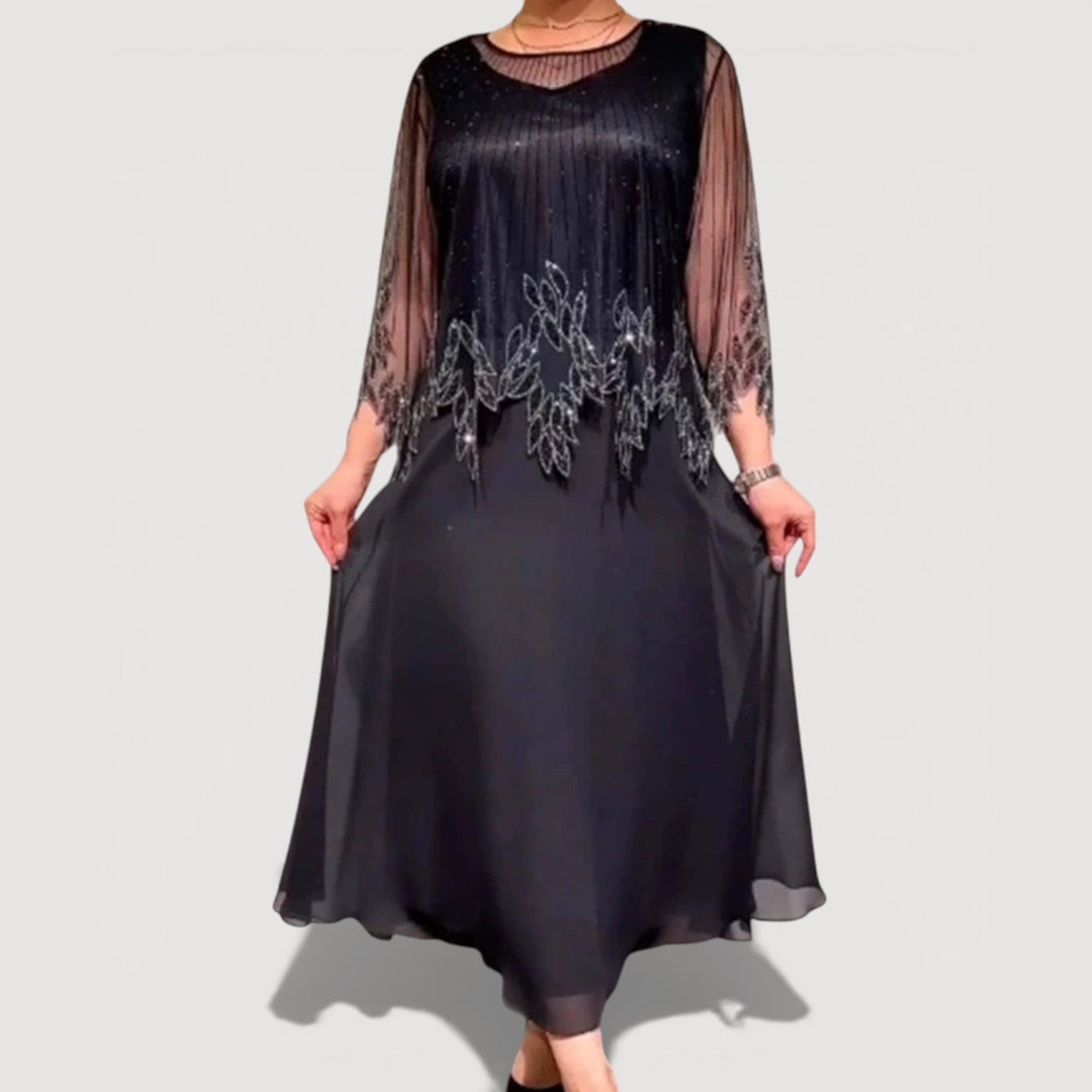 DORIS – Robe midi élégante